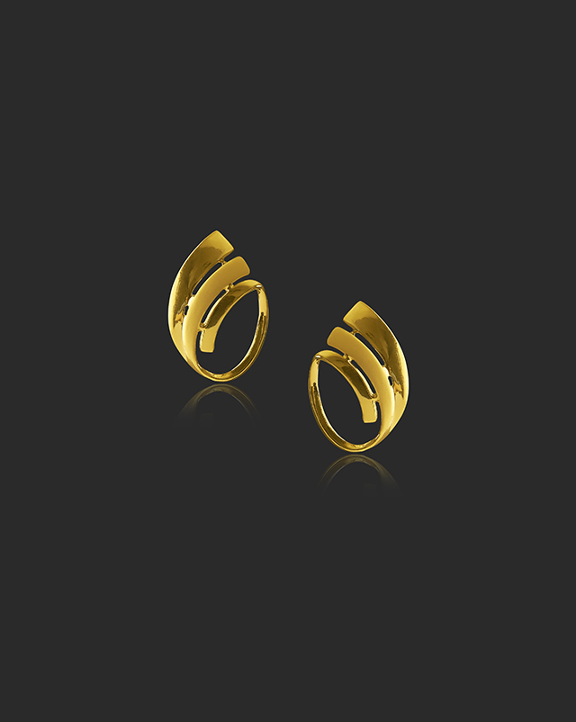 Vidhi 22KT Gold Earrings