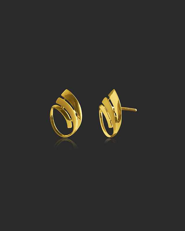 Vidhi 22KT Gold Earrings