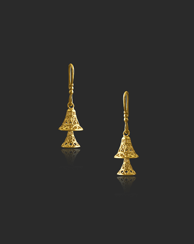 Sanvee 22KT Gold Earrings Sanvee 22KT Gold Earrings