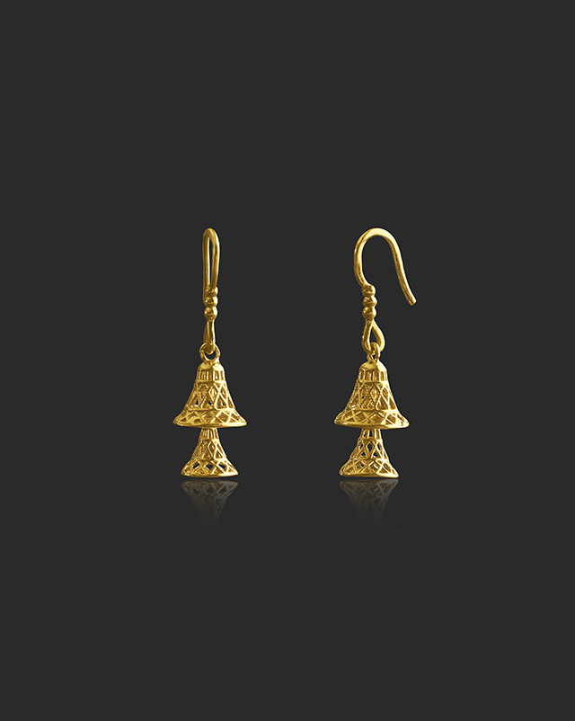 Sanvee 22KT Gold Earrings Sanvee 22KT Gold Earrings
