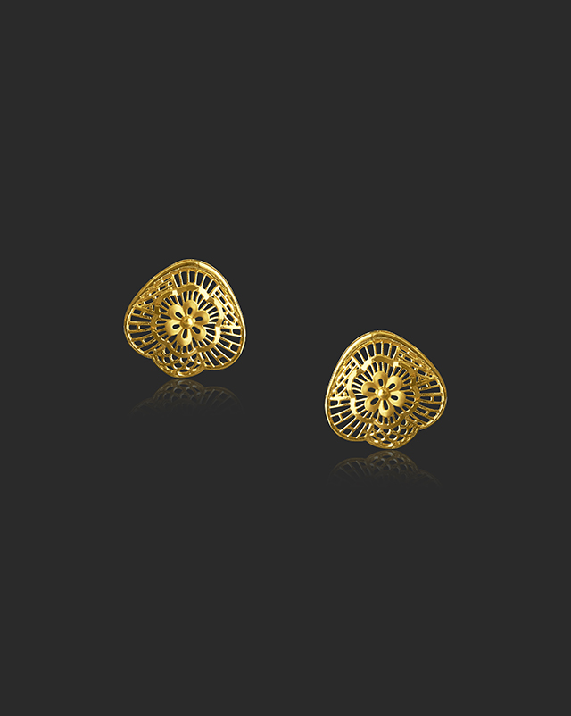 Devika 22KT Gold Earrings