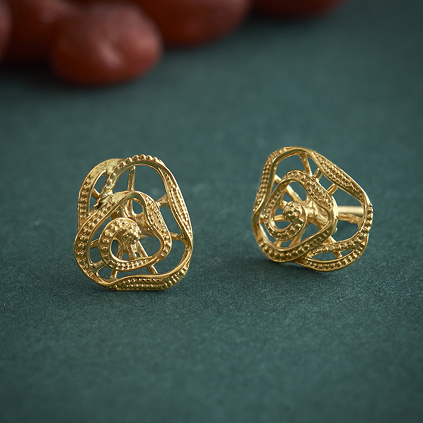 Deviska 22KT Gold Earrings Deviska 22KT Gold Earrings
