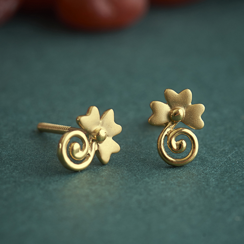 Juhi 22KT Gold Earrings Juhi 22KT Gold Earrings