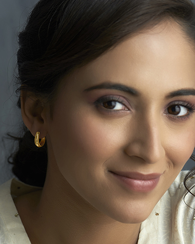 Veenita 22KT Gold Earrings