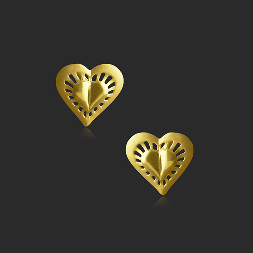 Julie 22KT Gold EARRING Julie 22KT Gold EARRING