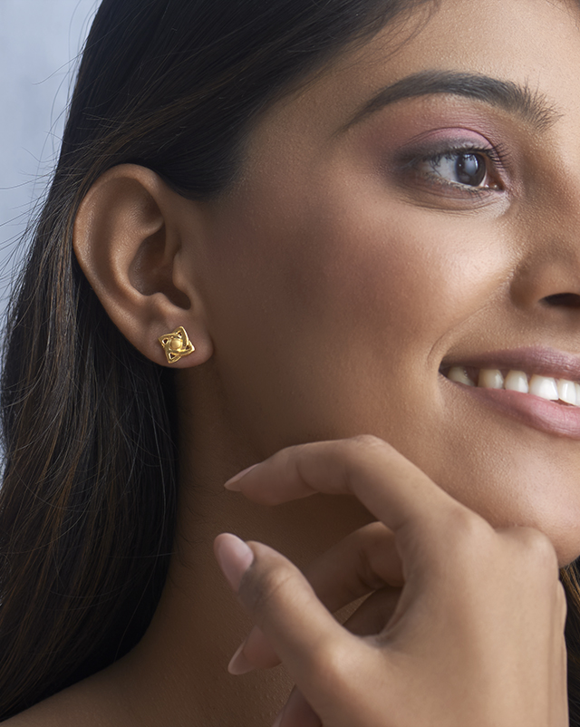 Kalpana 22KT Gold EARRING Kalpana 22KT Gold EARRING