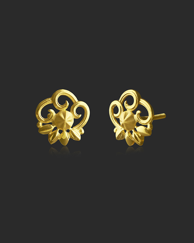 Padmini 22KT Gold EARRING