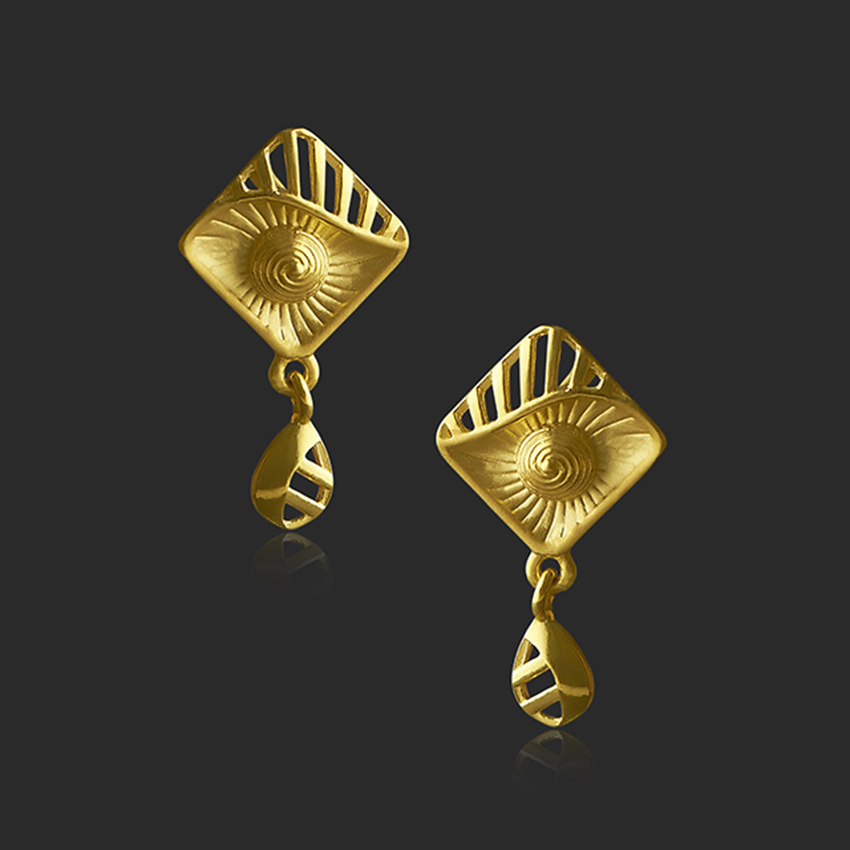 Udyati 22KT Gold EARRING Udyati 22KT Gold EARRING