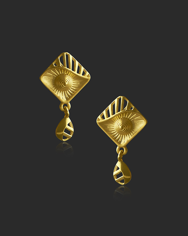 Udyati 22KT Gold EARRING Udyati 22KT Gold EARRING