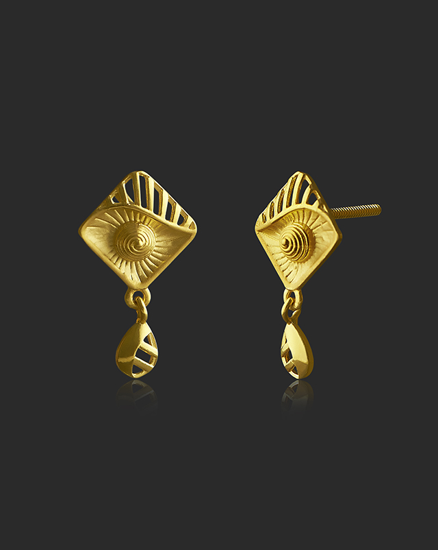 Udyati 22KT Gold EARRING Udyati 22KT Gold EARRING