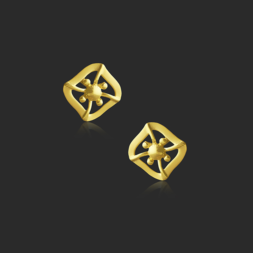 Taalika 22KT Gold EARRING