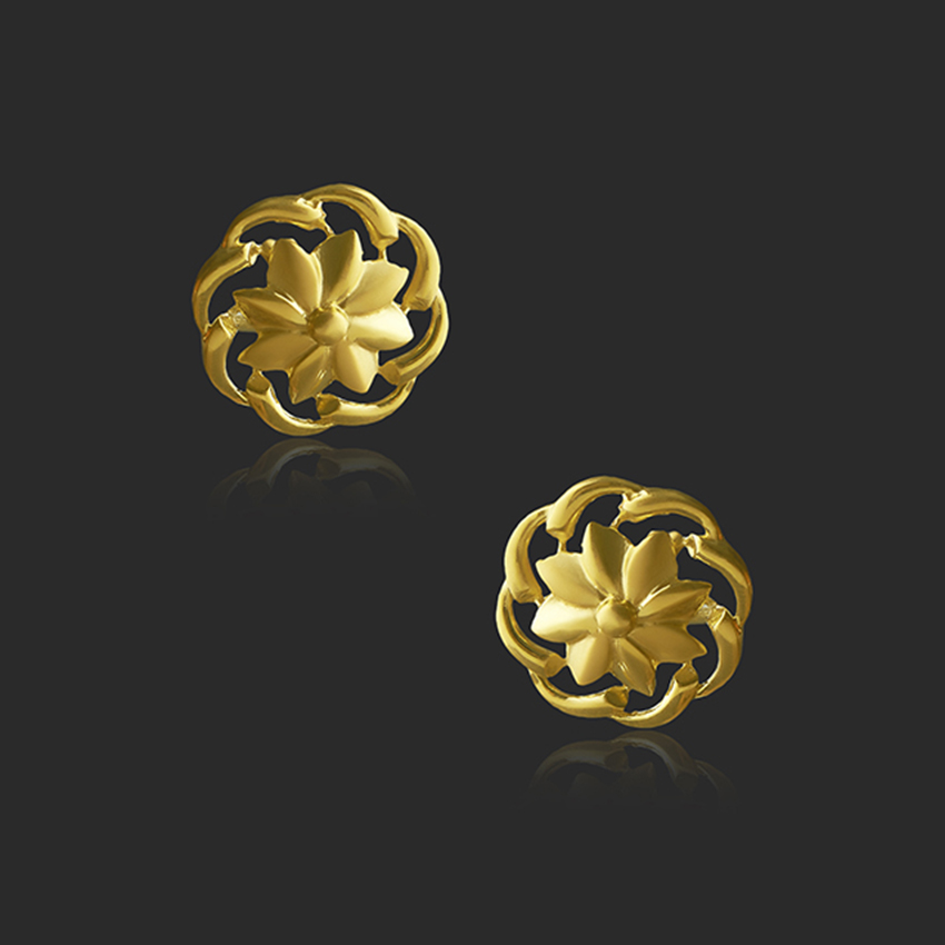 Jigna 22KT Gold EARRING