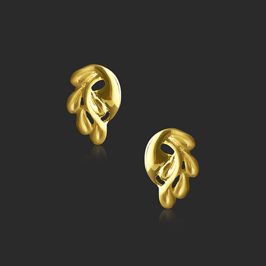 Drisana 22KT Gold EARRING Drisana 22KT Gold EARRING