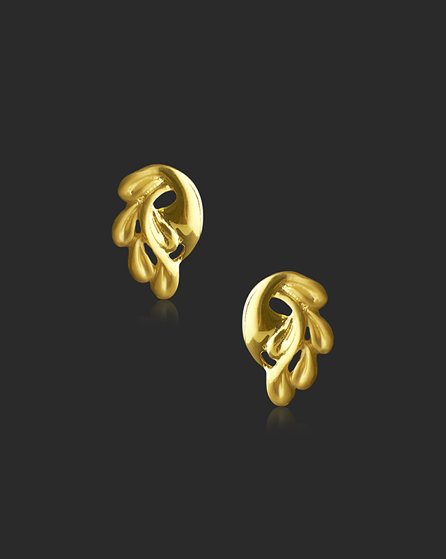 Drisana 22KT Gold EARRING Drisana 22KT Gold EARRING