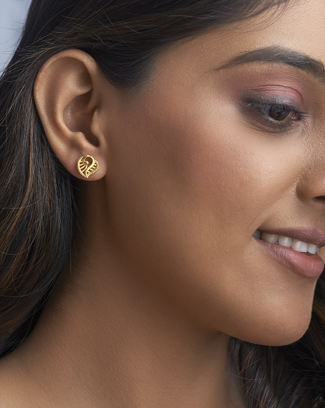 Yashvi 22KT Gold EARRING