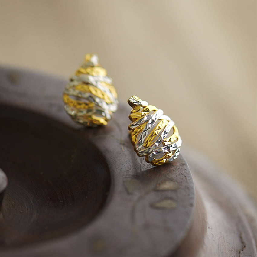 Kenisha 22KT Gold Earrings