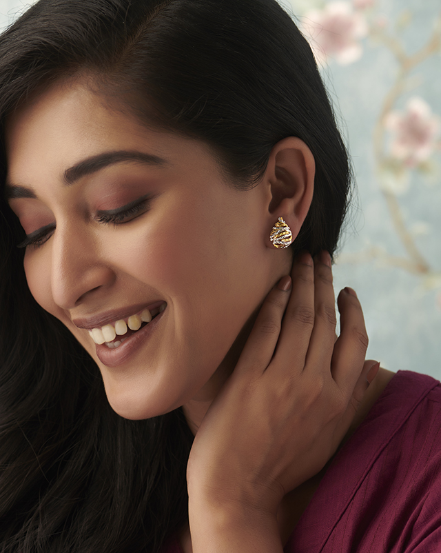 Kenisha 22KT Gold Earrings