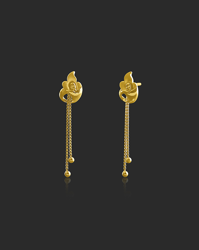 Simona 22KT Gold Earrings Simona 22KT Gold Earrings