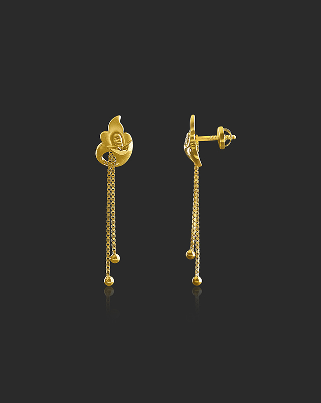 Simona 22KT Gold Earrings Simona 22KT Gold Earrings