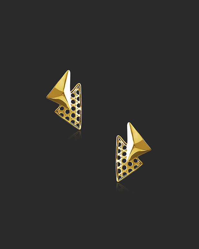 Aaradhya 22KT Gold Earrings