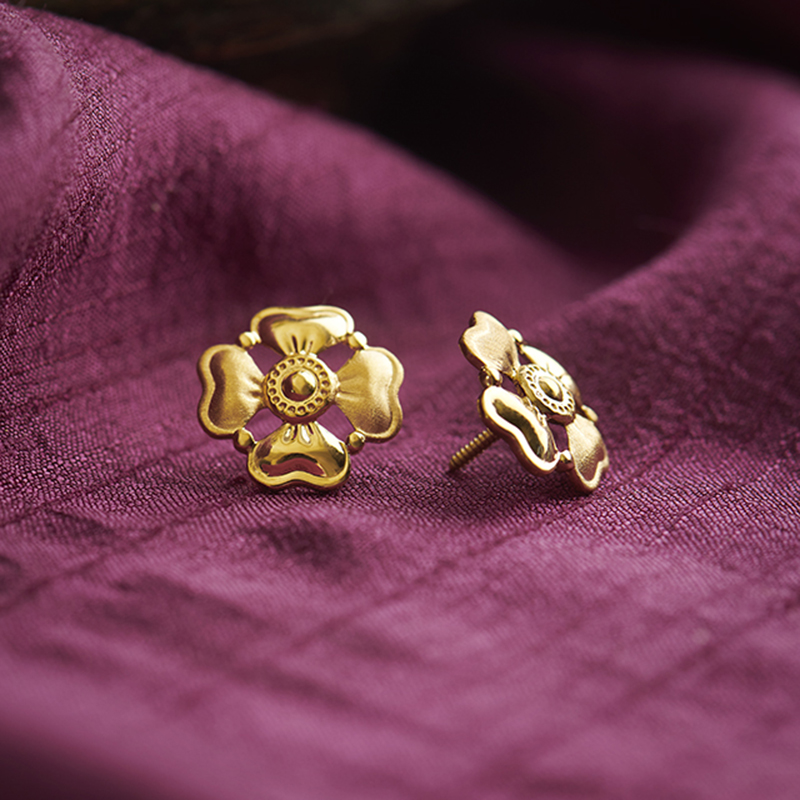 Rovina 22KT Gold Earrings Rovina 22KT Gold Earrings