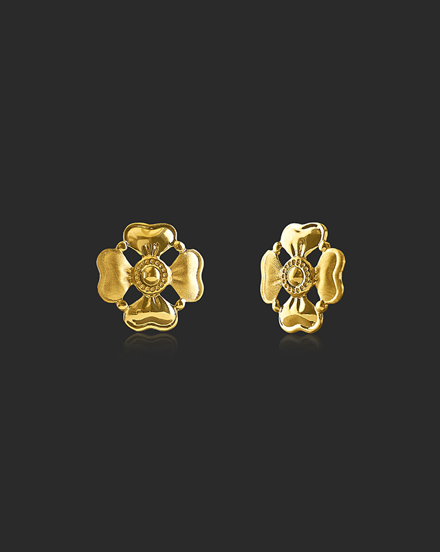 Rovina 22KT Gold Earrings Rovina 22KT Gold Earrings