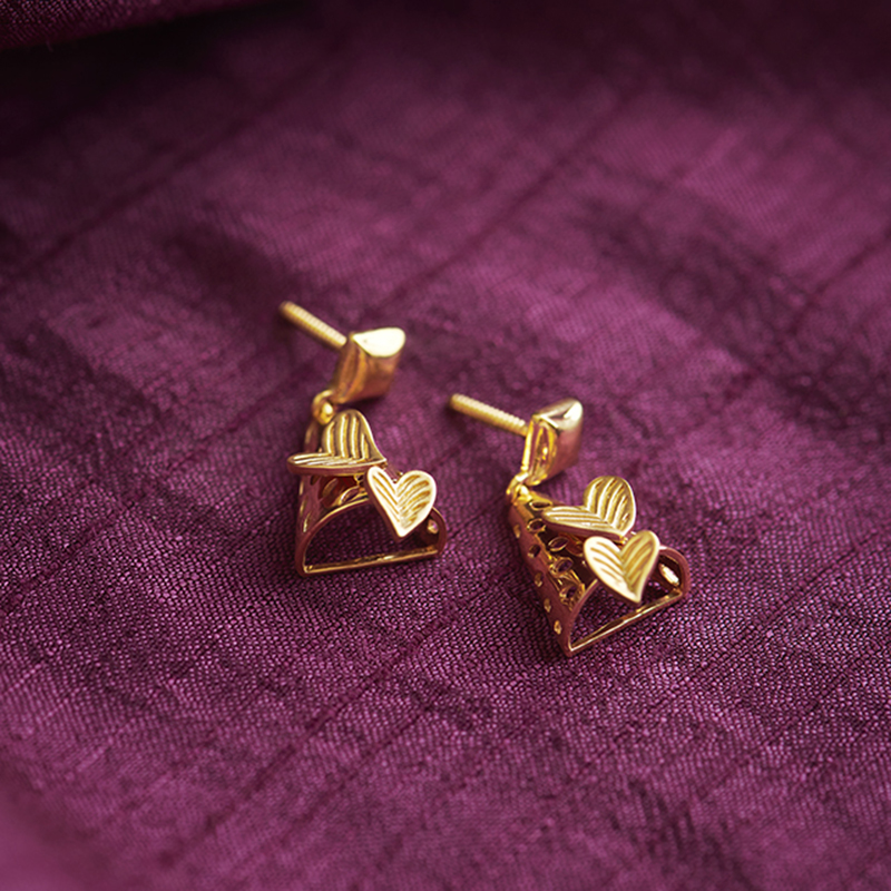 Radhya 22KT Gold Earrings Radhya 22KT Gold Earrings