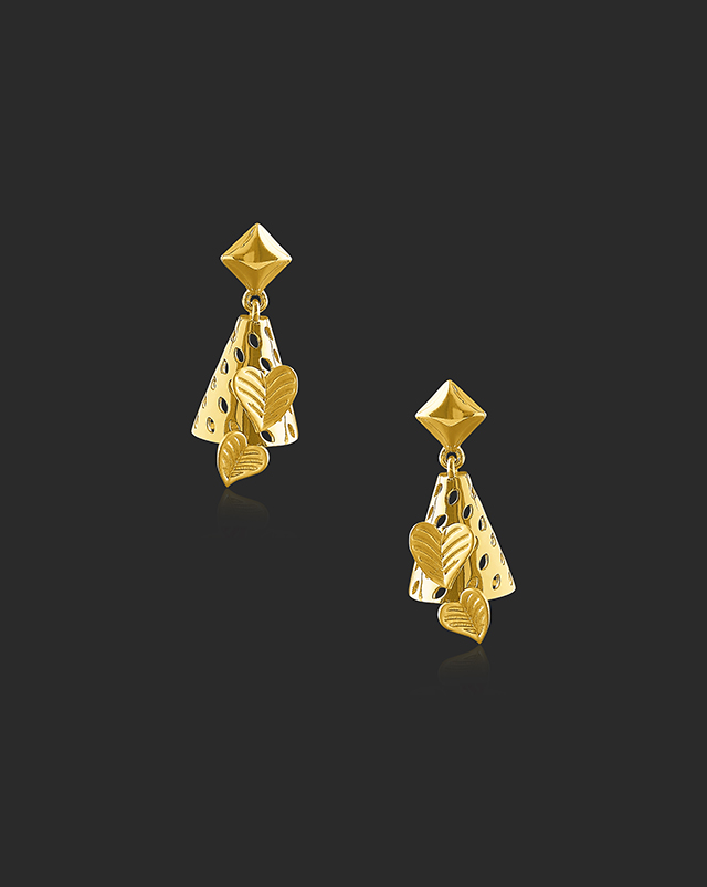 Radhya 22KT Gold Earrings Radhya 22KT Gold Earrings