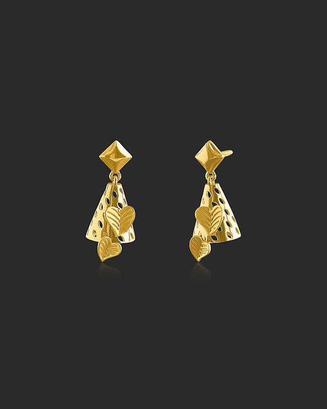 Radhya 22KT Gold Earrings Radhya 22KT Gold Earrings