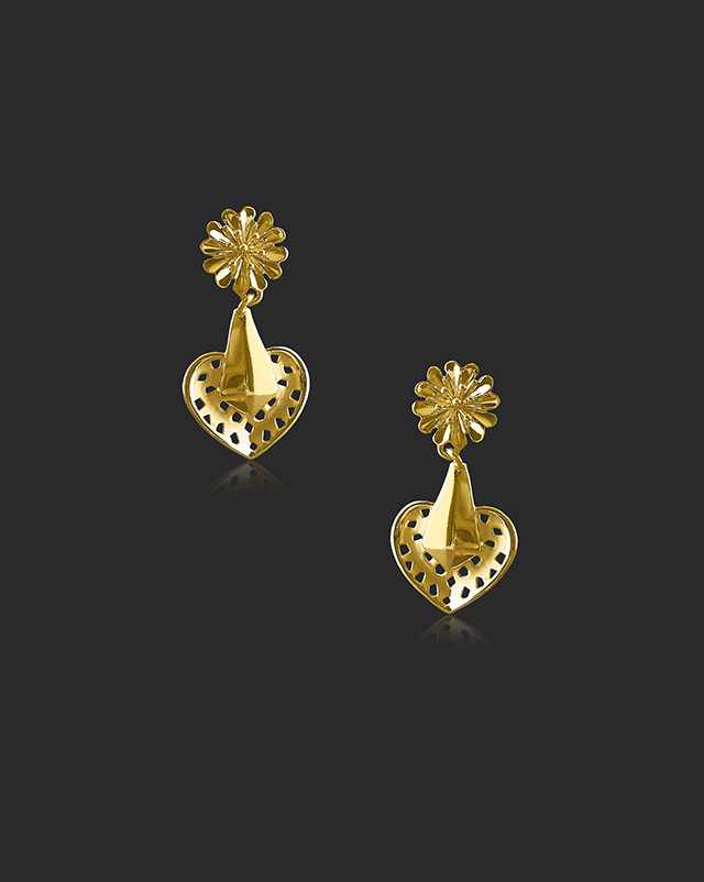 Shreeja 22KT Gold Earrings