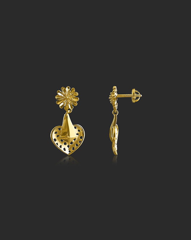 Shreeja 22KT Gold Earrings