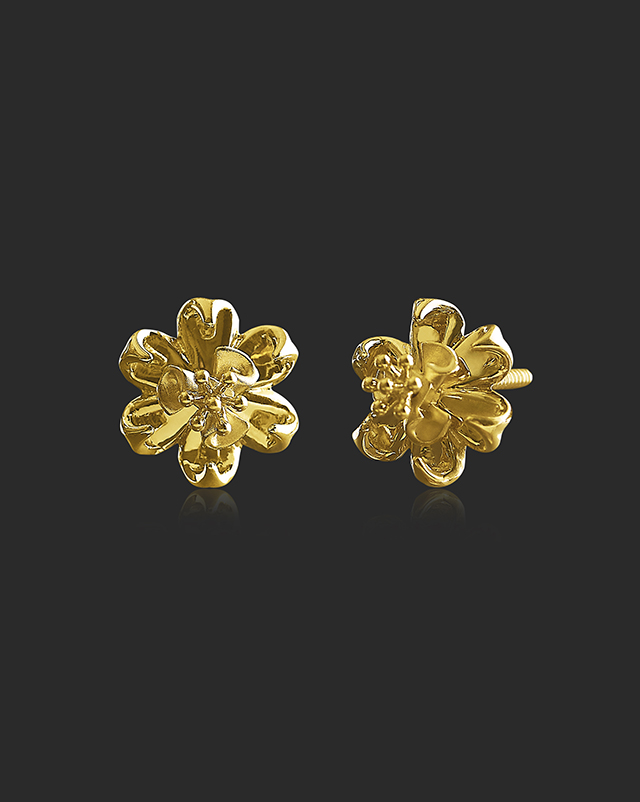 Sitaraa 22KT Gold Earrings Sitaraa 22KT Gold Earrings