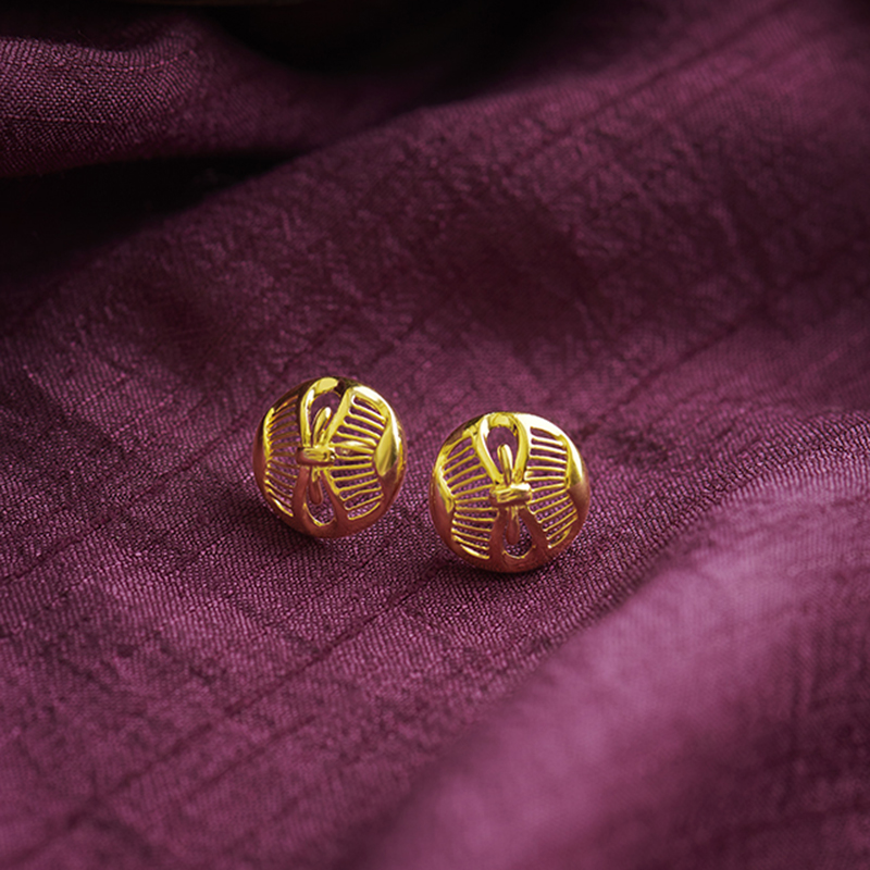 Taneesha 22KT Gold Earrings Taneesha 22KT Gold Earrings