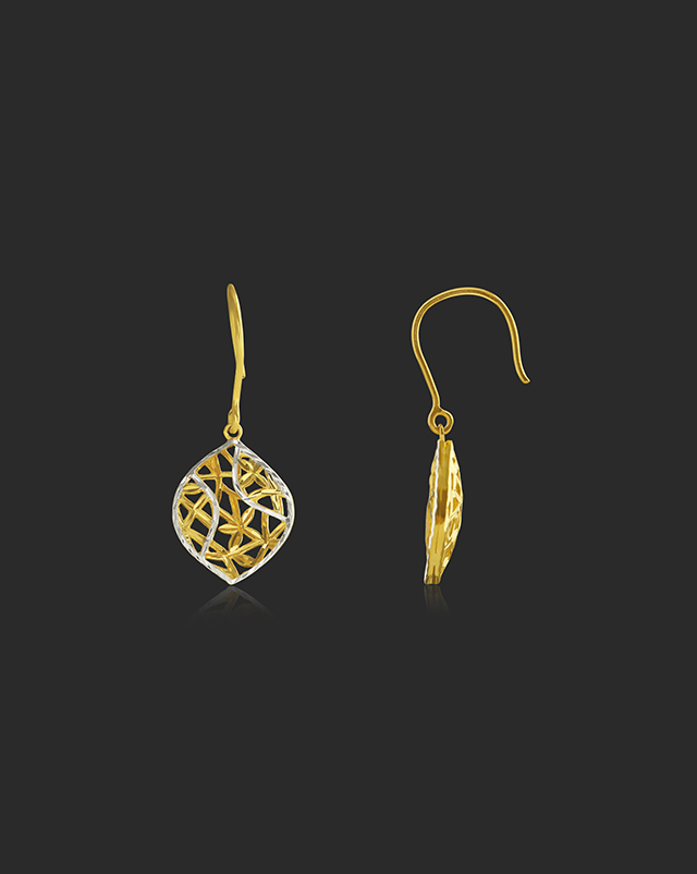 Nipa 22Kt Gold Earrings Nipa 22Kt Gold Earrings
