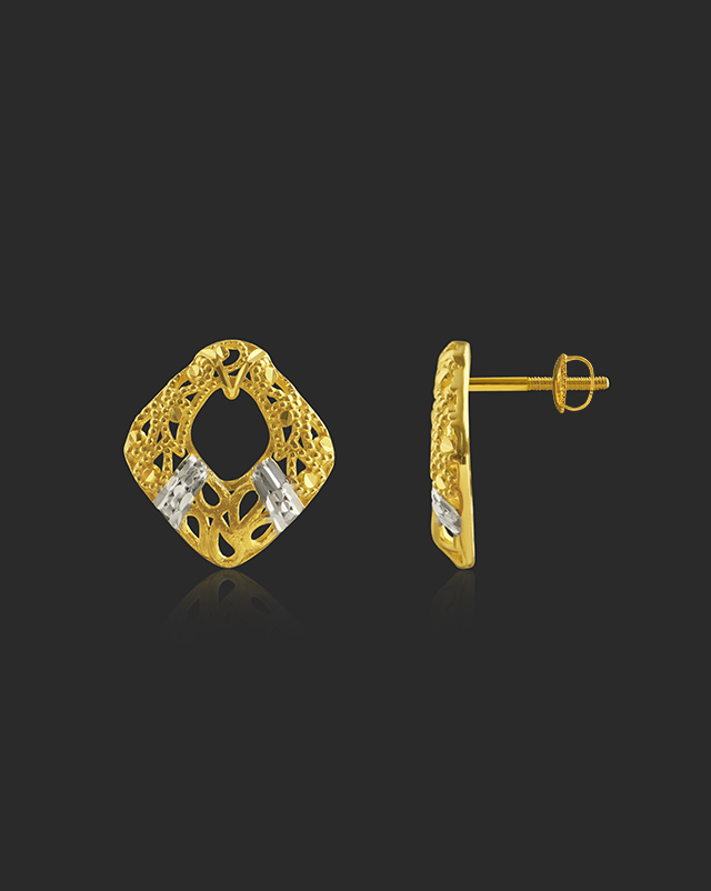 Vivanshi 22Kt Gold Earrings