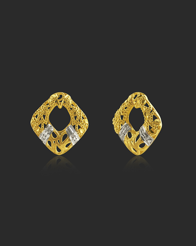 Vivanshi 22Kt Gold Earrings