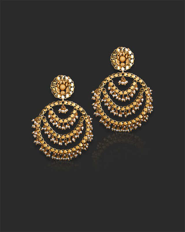 The Younger Goddess Gemstone Chaand Bali The Younger Goddess Gemstone Chaand Bali