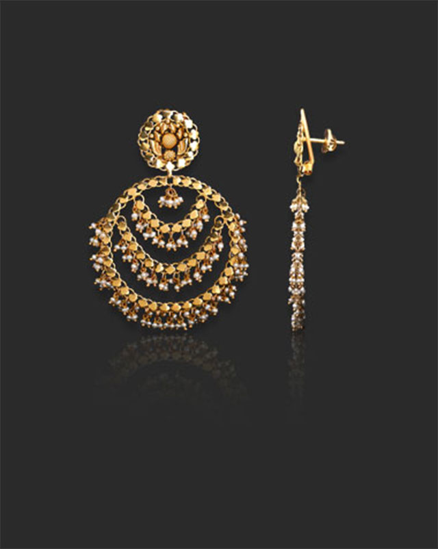 The Younger Goddess Gemstone Chaand Bali The Younger Goddess Gemstone Chaand Bali