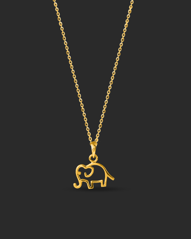 Gold Pendants 22 Karat Yellow Gold Siddikha 22KT Gold Pendants
