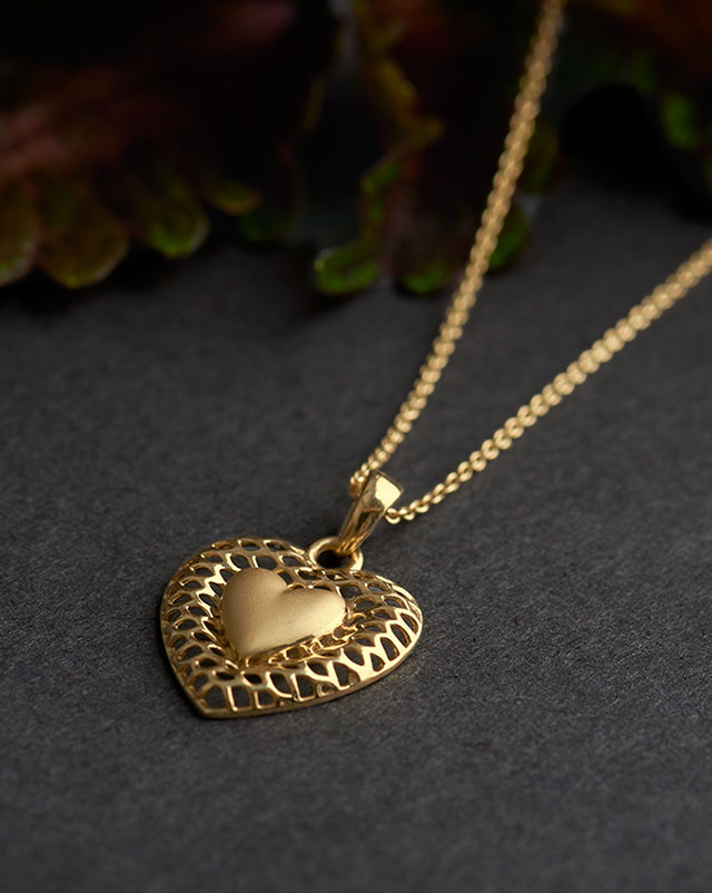 Gold Pendants 22 Karat Yellow Gold Adithi 22KT Gold Pendant