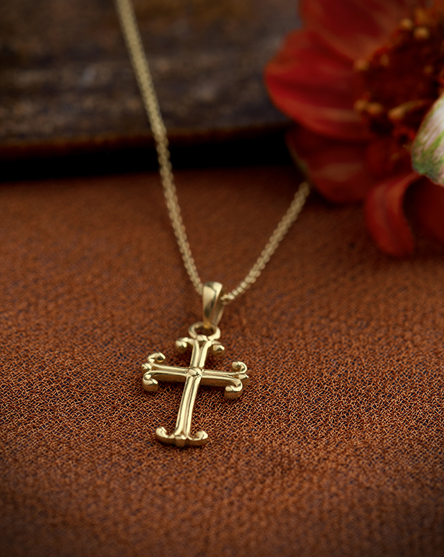 Gold Pendants 22 Karat Yellow Gold Saviour 22KT Gold Pendant