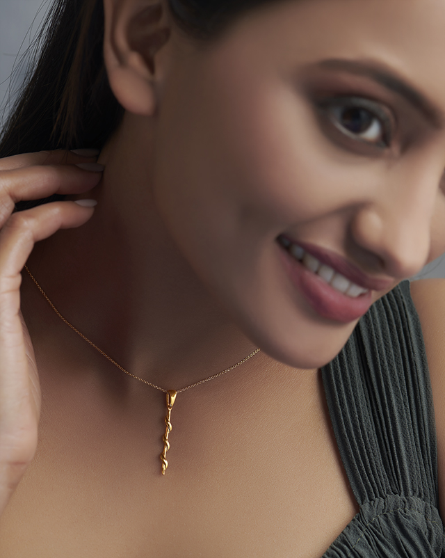 Nora 22KT Gold Pendant