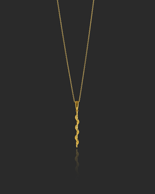 Nora 22KT Gold Pendant