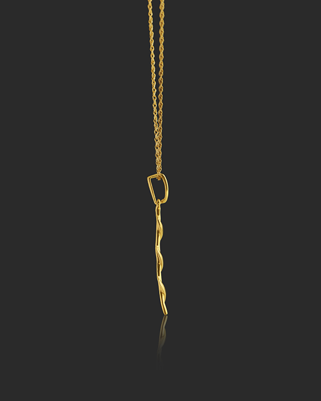 Nora 22KT Gold Pendant
