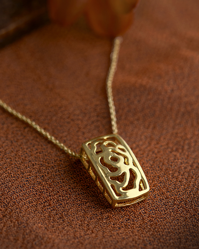 Gold Pendants 22 Karat Yellow Gold Rammiya 22KT Gold Pendant