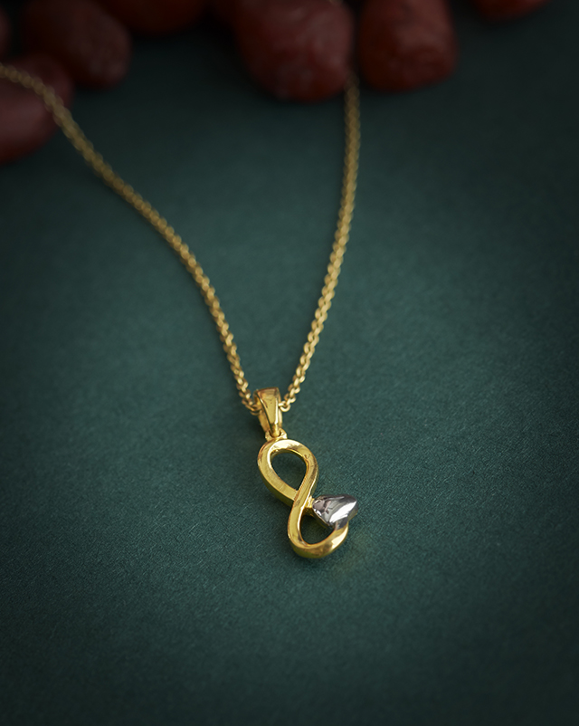 Gold Pendants 22 Karat Yellow Gold Rishika 22KT Gold Pendant