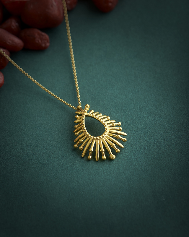 Gold Pendants 22 Karat Yellow Gold Vibha 22KT Gold Pendant
