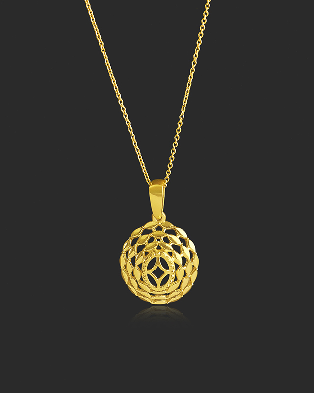 Nivriti 22KT Gold Pendant