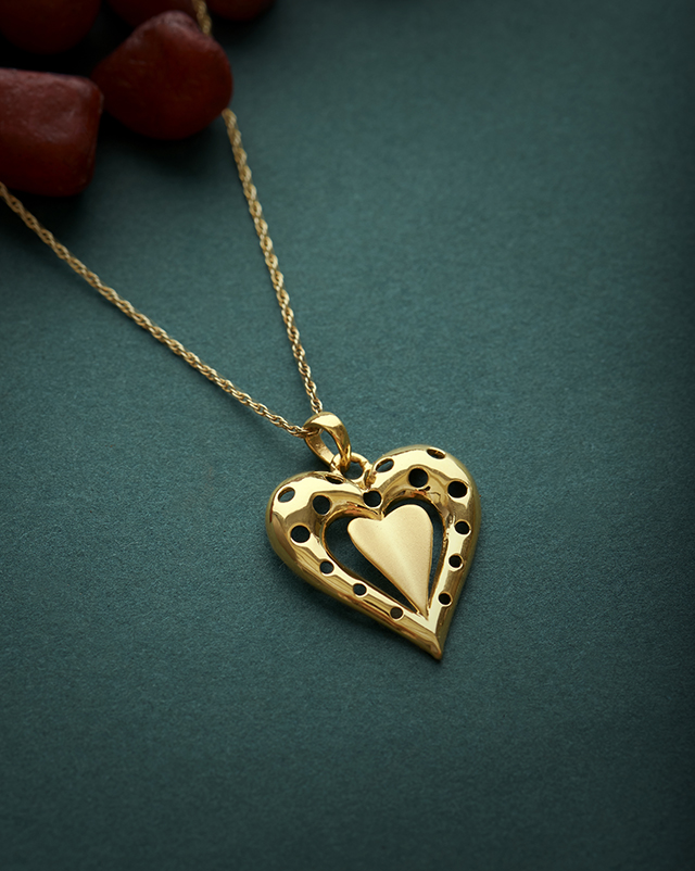 Gold Pendants 22 Karat Yellow Gold Ayanshi 22KT Gold Pendants