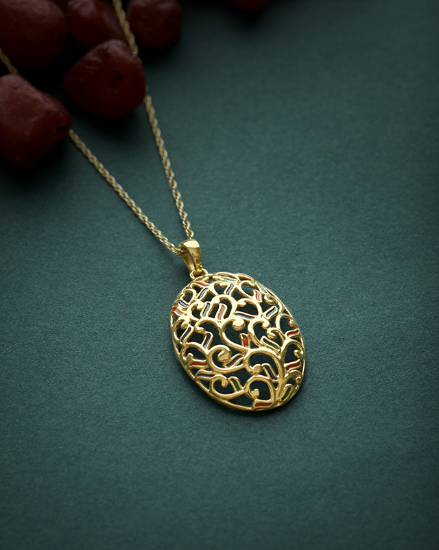 Gold Pendants 22 Karat Yellow Gold Neeha 22KT Gold Pendants